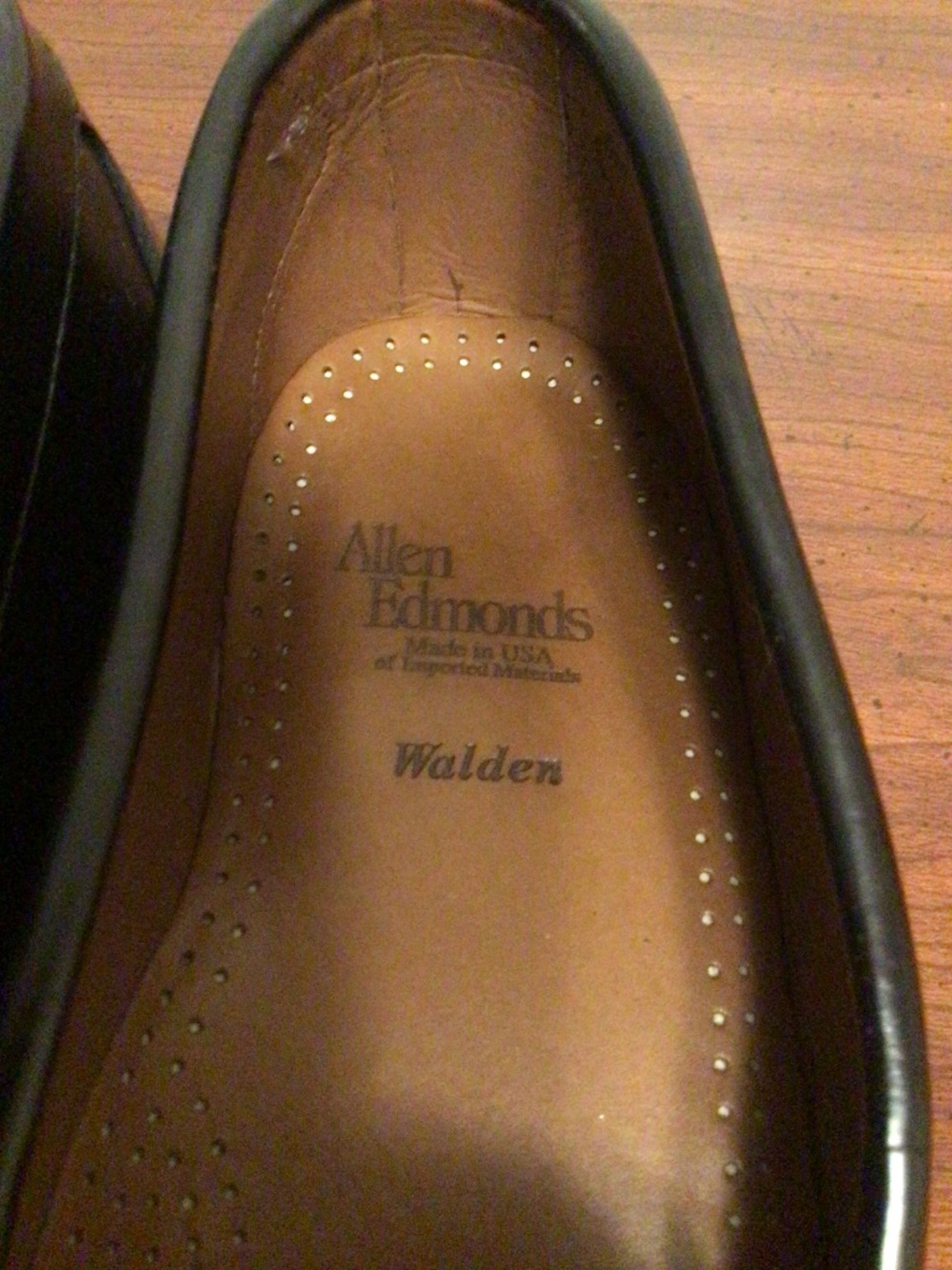 Allen Edmonds Made in USA “Walde” penny loafer preppy, business ,leather SZ 13 - Picture 5 of 16